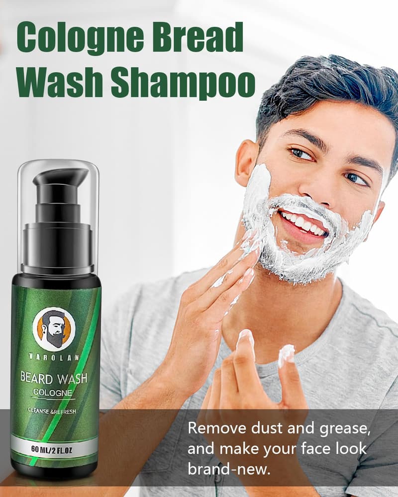 Men's Birthday Beard Care Kit with Oil, Balm, Wash & Comb