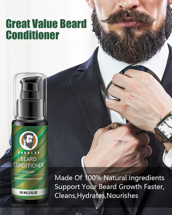 Men's Birthday Beard Care Kit with Oil, Balm, Wash & Comb