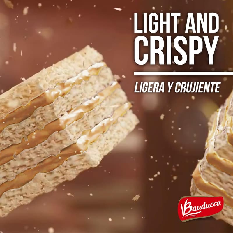 Peanut Butter Crispy Wafer Cookies - 5 oz Sweet Snack