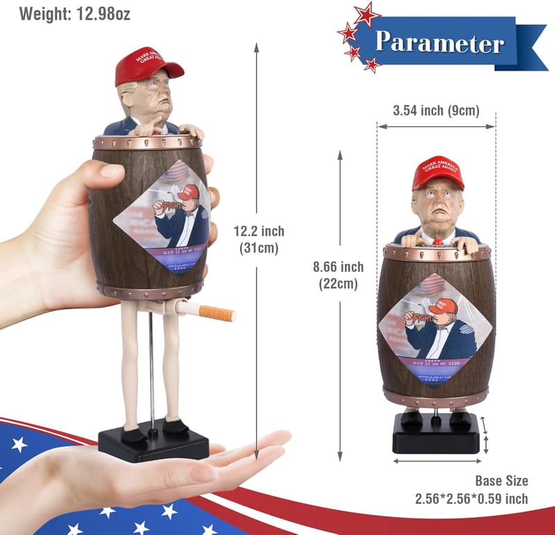 Santa Cigarette Dispenser - Novelty Gag Gift for Christmas
