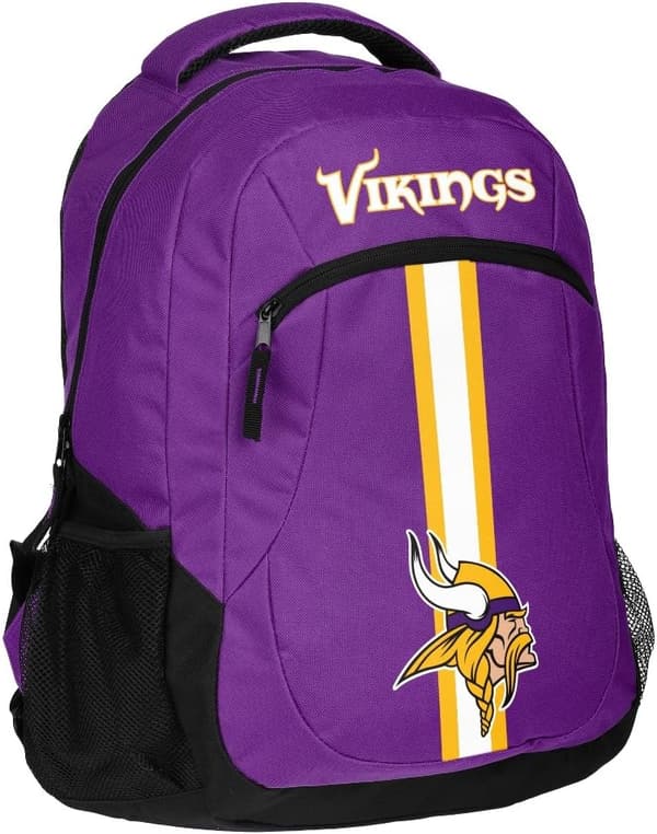 Minnesota Vikings NFL Action Backpack