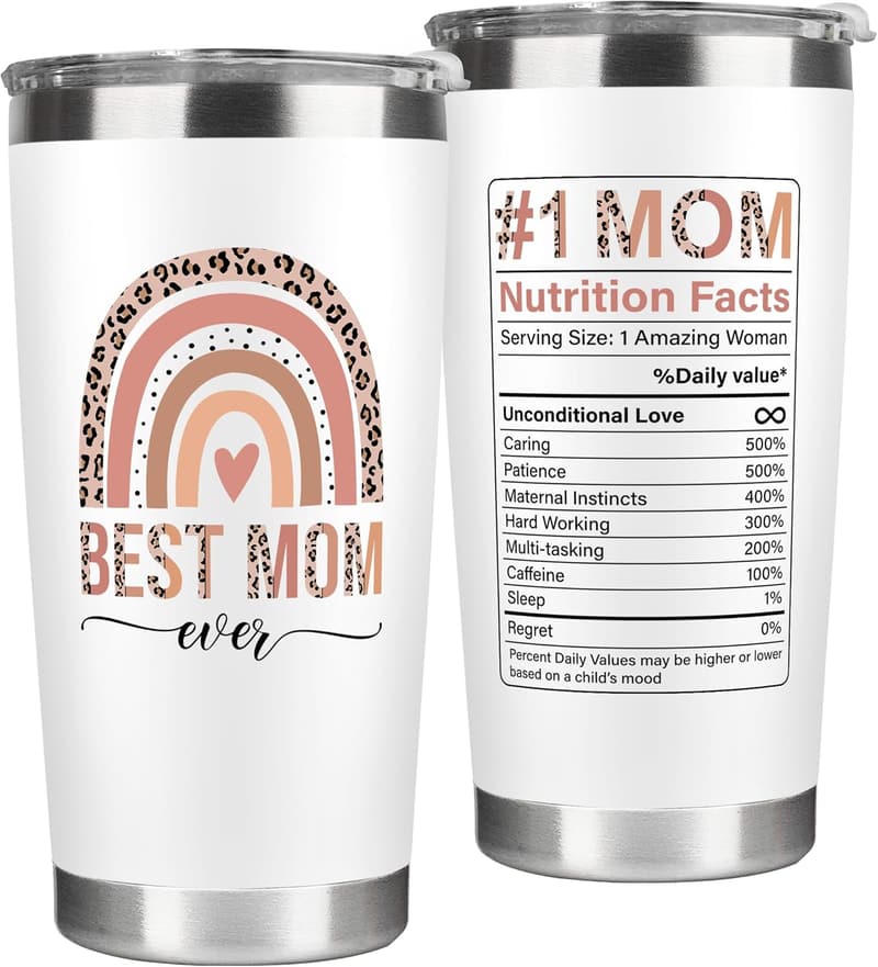 Birthday Gift for Mom - 20 oz Tumbler for Mother's Day