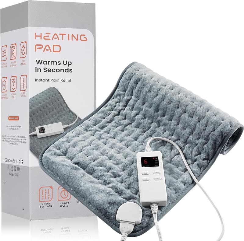 Heating Pad for Back Pain Relief, Large 12