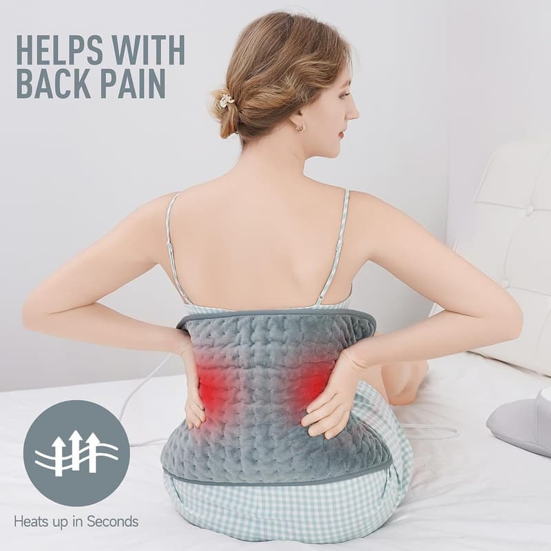 Heating Pad for Back Pain Relief, Large 12