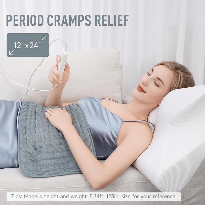 Heating Pad for Back Pain Relief, Large 12