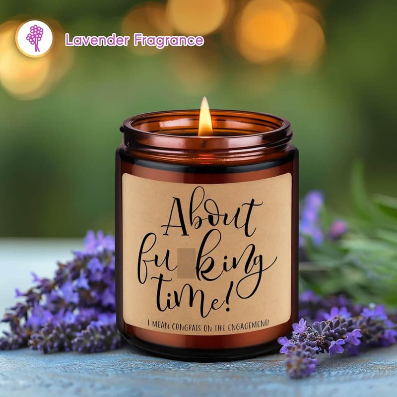 Engagement Gifts: Unique Candle for Couples and Bride-to-Be