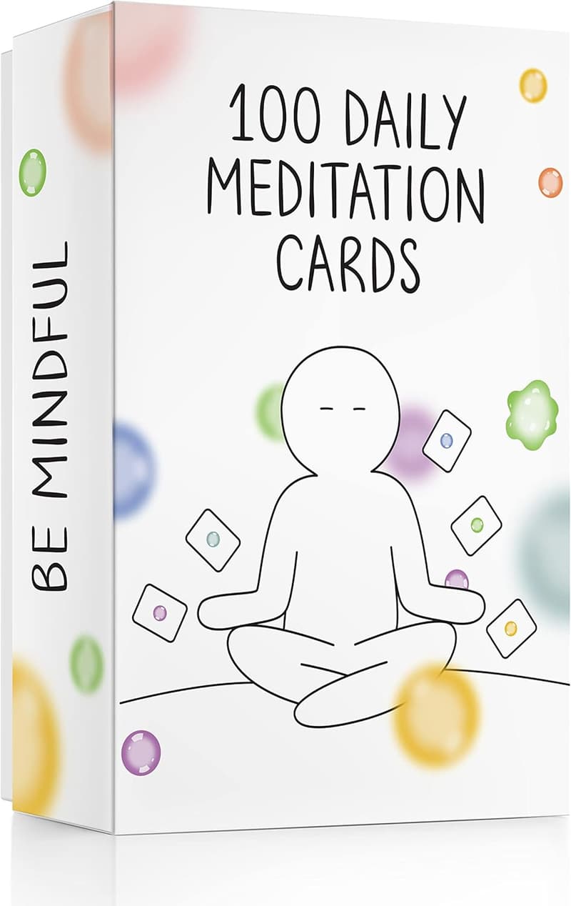 Daily Meditation Cards for Anxiety Relief | Mindfulness Gift for All