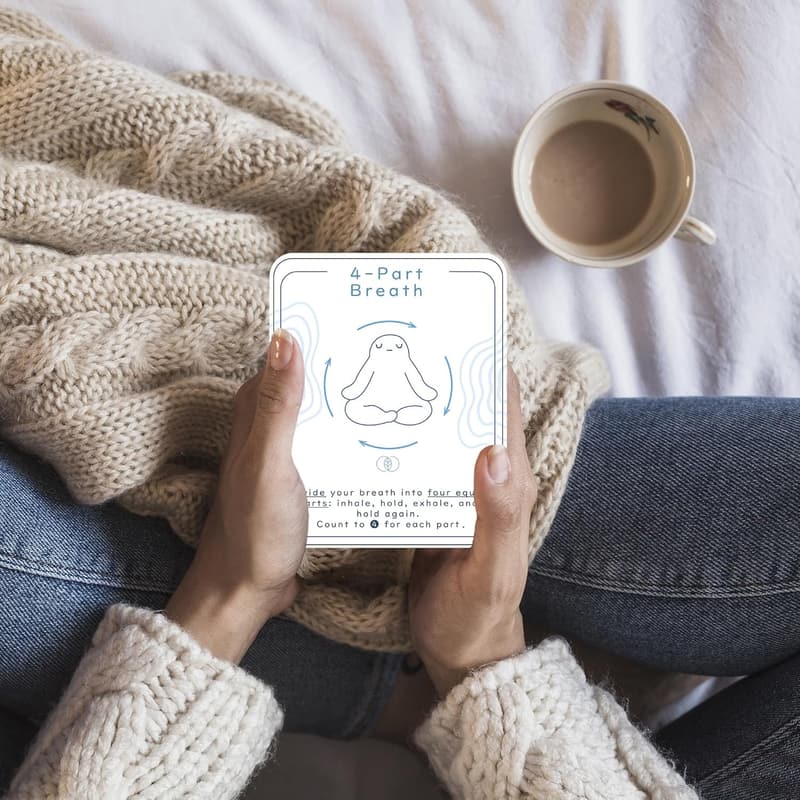 Mindfulness Meditation Cards for Adults - 120 Affirmation Cards