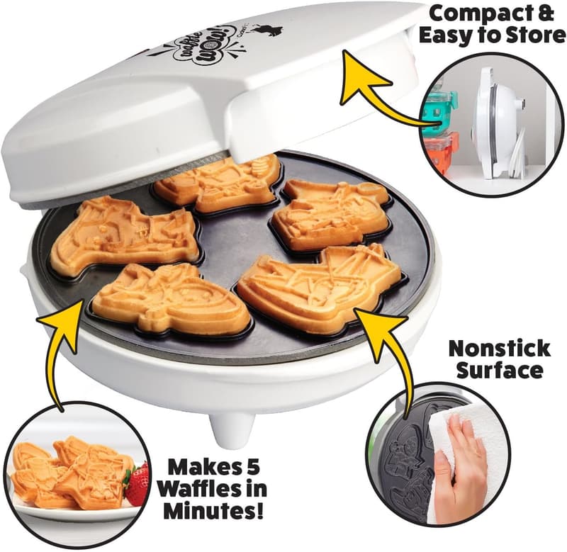 Fantasy Dragon Mini Waffle Maker for Tabletop Gamers