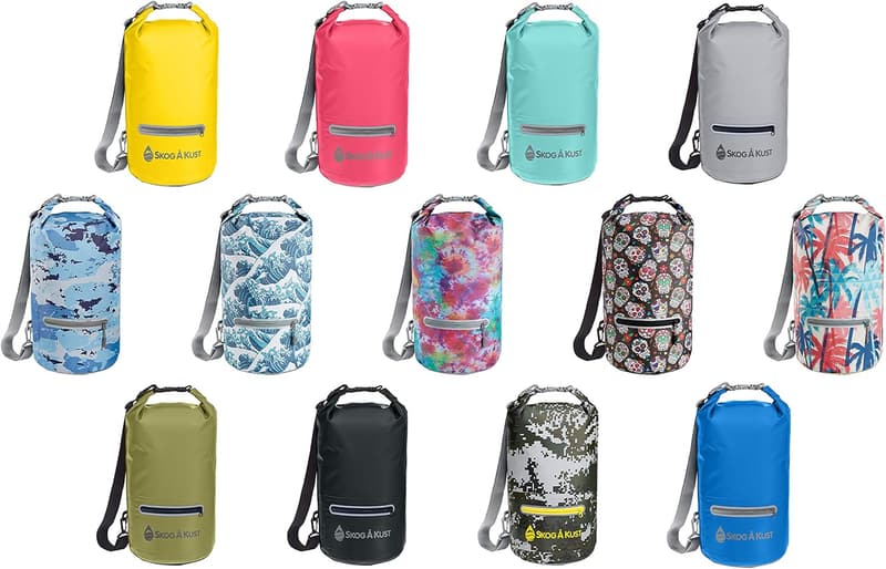 DrySak Waterproof Travel Bag - Roll Top - 5, 10 & 20 Liters