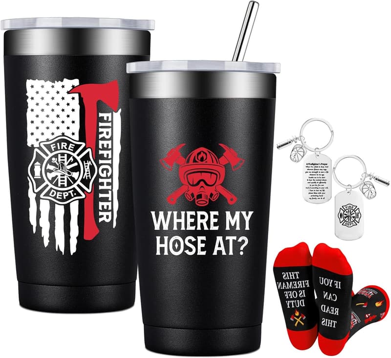 Firefighter Tumbler 20oz - Unique Gift for Men & Women