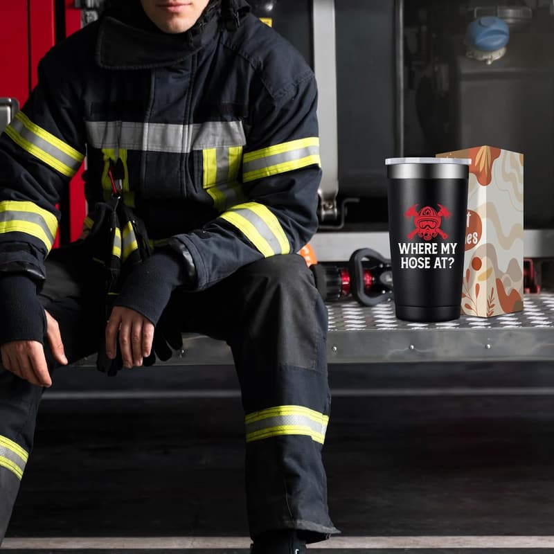 Firefighter Tumbler 20oz - Unique Gift for Men & Women