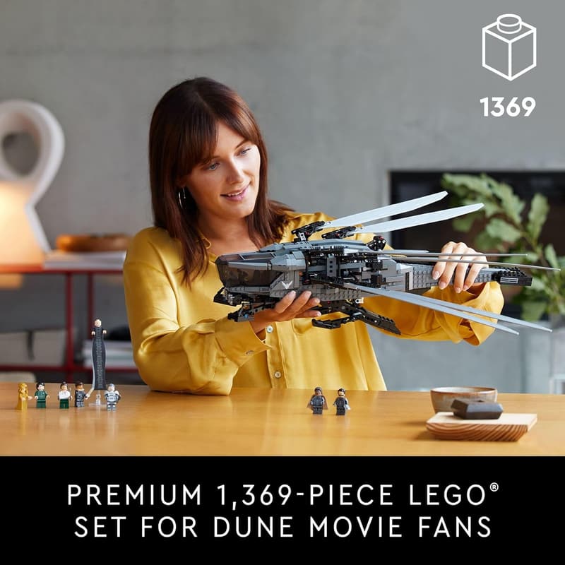 LEGO Icons Dune Atreides Ornithopter Model 10327 for Adults