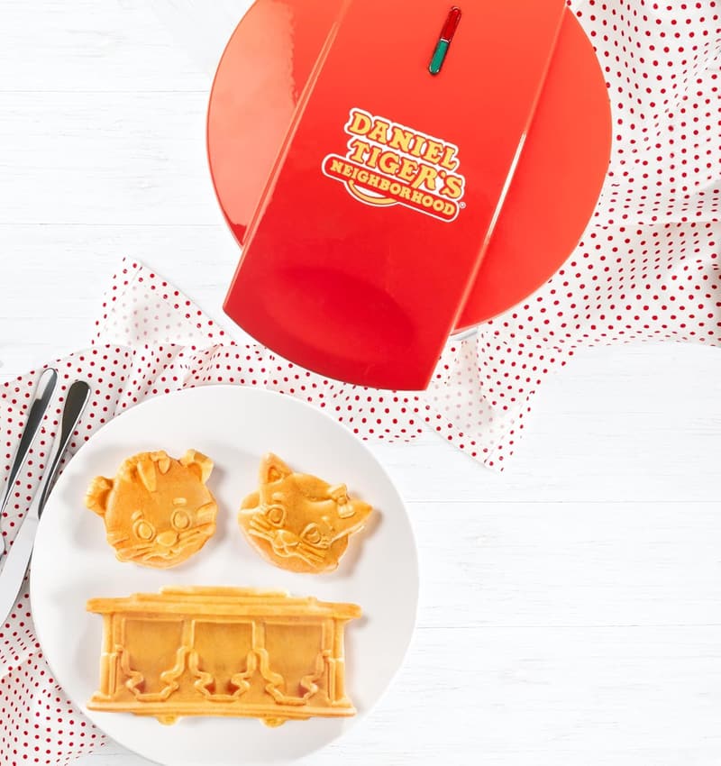 Daniel Tiger 3D Waffle Maker - Fun Kids' Breakfast Appliance
