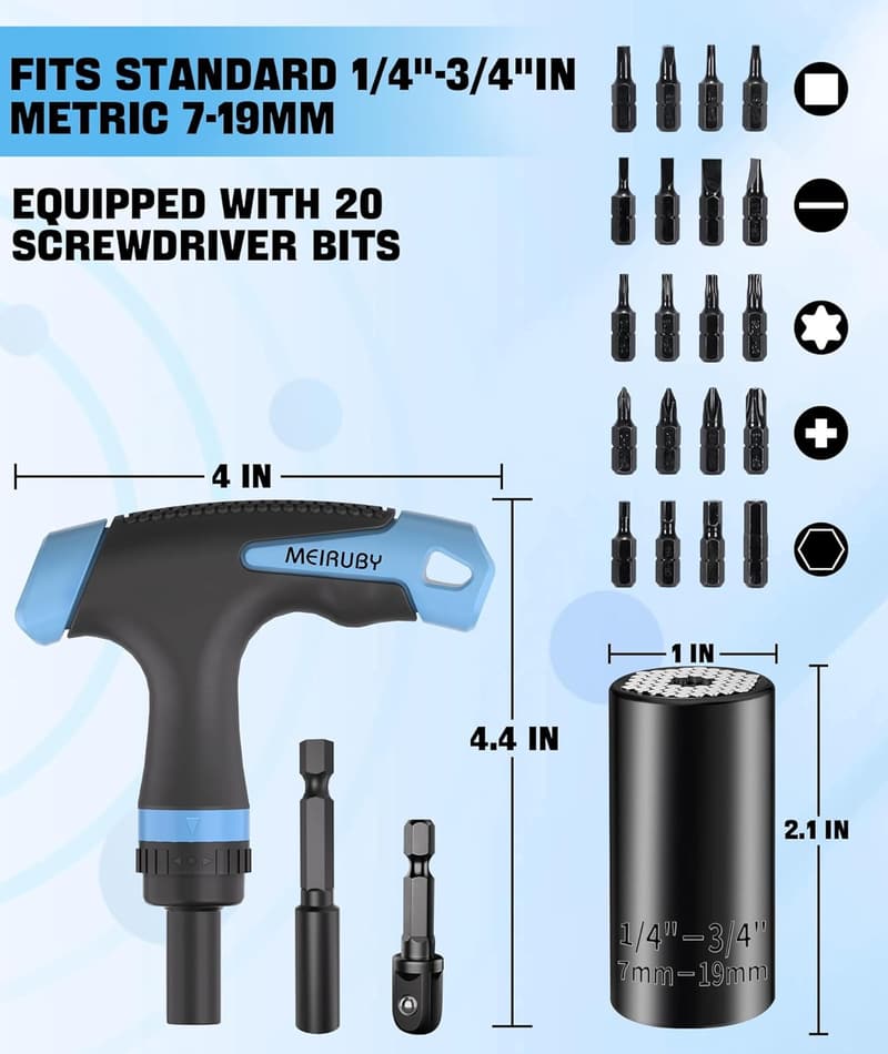 Valentine's Day Universal Socket Tool Set for Men