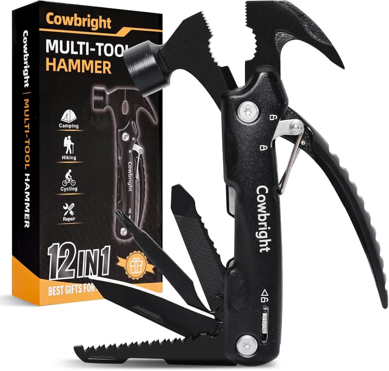 Unique Hammer Multitool for Men - Perfect Christmas Gift 2024