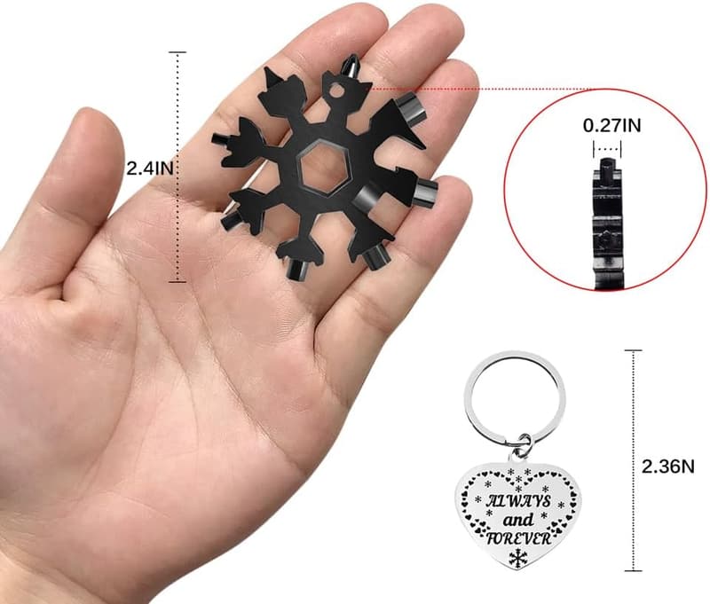 Christmas Multi-Tool Gift Set for Men – 18-in-1 Portable Kit