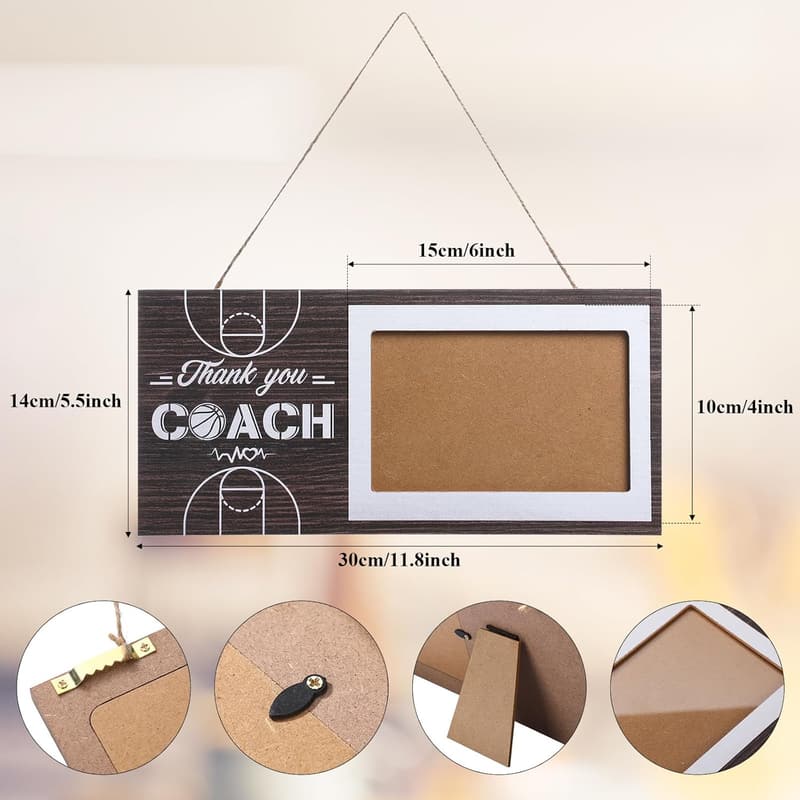 Graduation Gift: Sports Coach Picture Frame (4