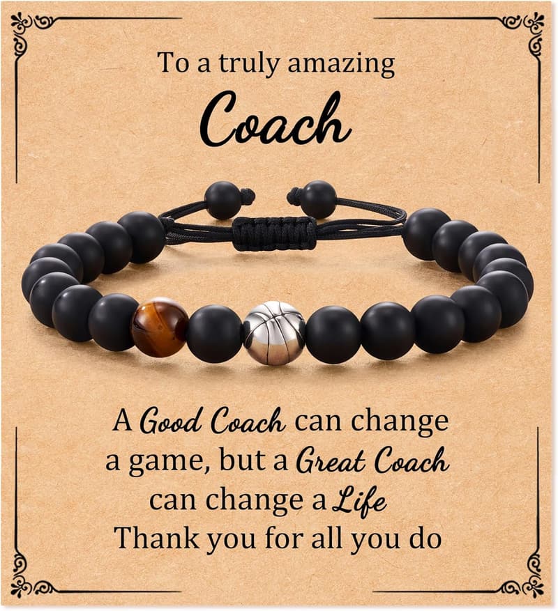 Sporting Bracelet Gift for Boys and Men - Multi-Sport Design