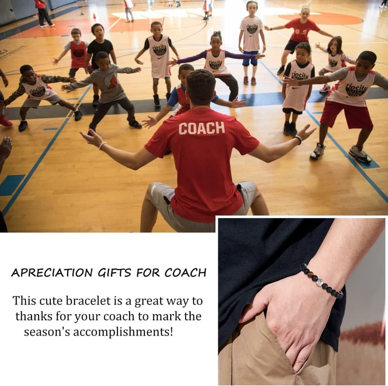 Sporting Bracelet Gift for Boys and Men - Multi-Sport Design