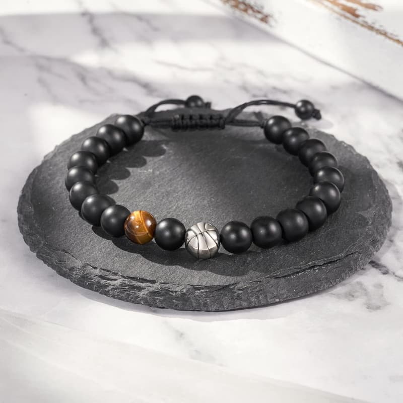 Sporting Bracelet Gift for Boys and Men - Multi-Sport Design