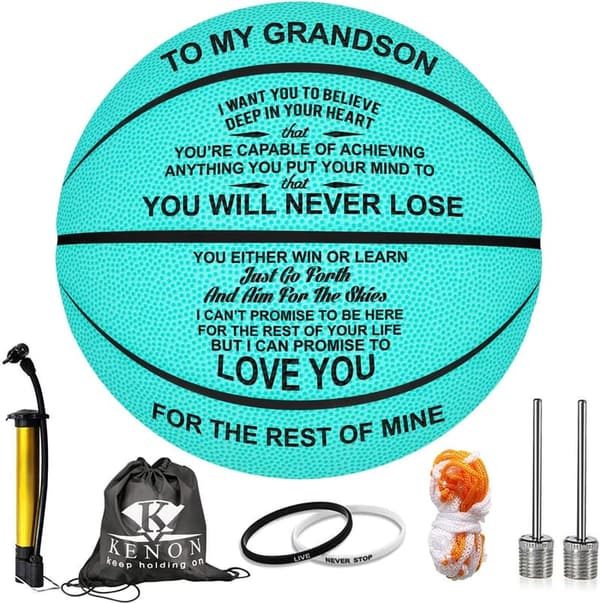 Personalized Engraved Basketball - Perfect Gift for Kids
