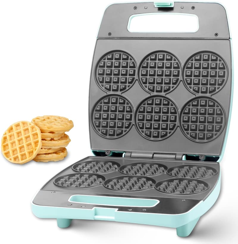 Multi Mini Waffle Maker for Breakfast & Brunch Events