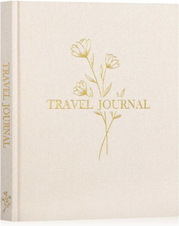 Anniversary Travel Photo Journal with Prompts - 110 Pages
