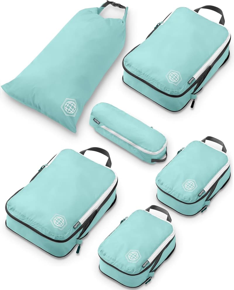 Lightweight Compression Packing Cubes Set for Travel