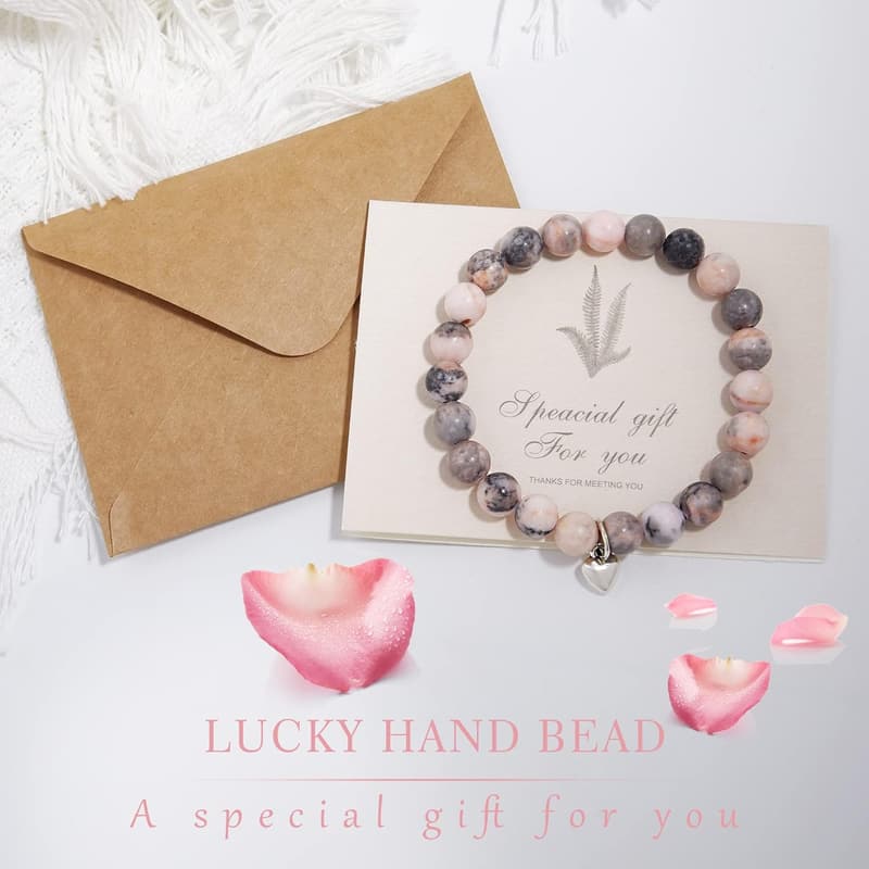 Get Well Soon Natural Stone Healing Bracelet for Women