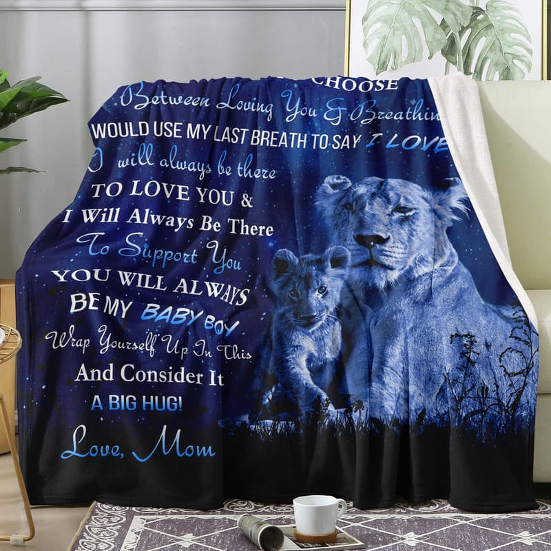 Funny Birthday Blanket for Son | 60