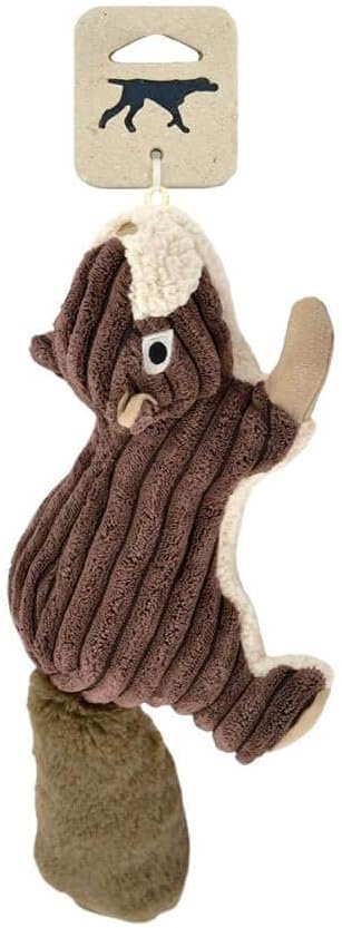 Squirrel Plush Squeaker Toy for Dogs