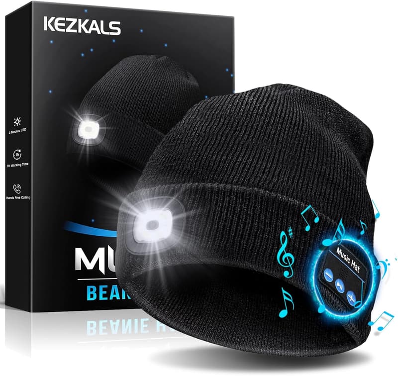 Bluetooth Beanie Hat for Men and Women - Cool Gadget Gift
