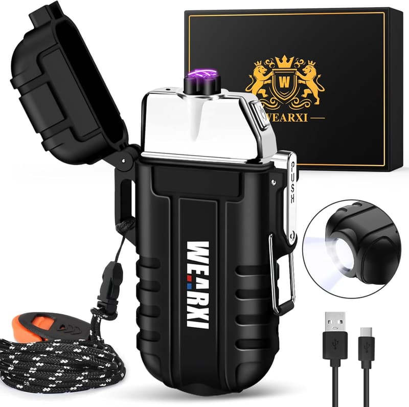 Electric Lighter for Men - Perfect Birthday & Father's Day Gift