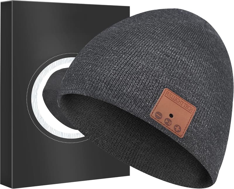 Christmas Bluetooth Beanie Hat with Headphones