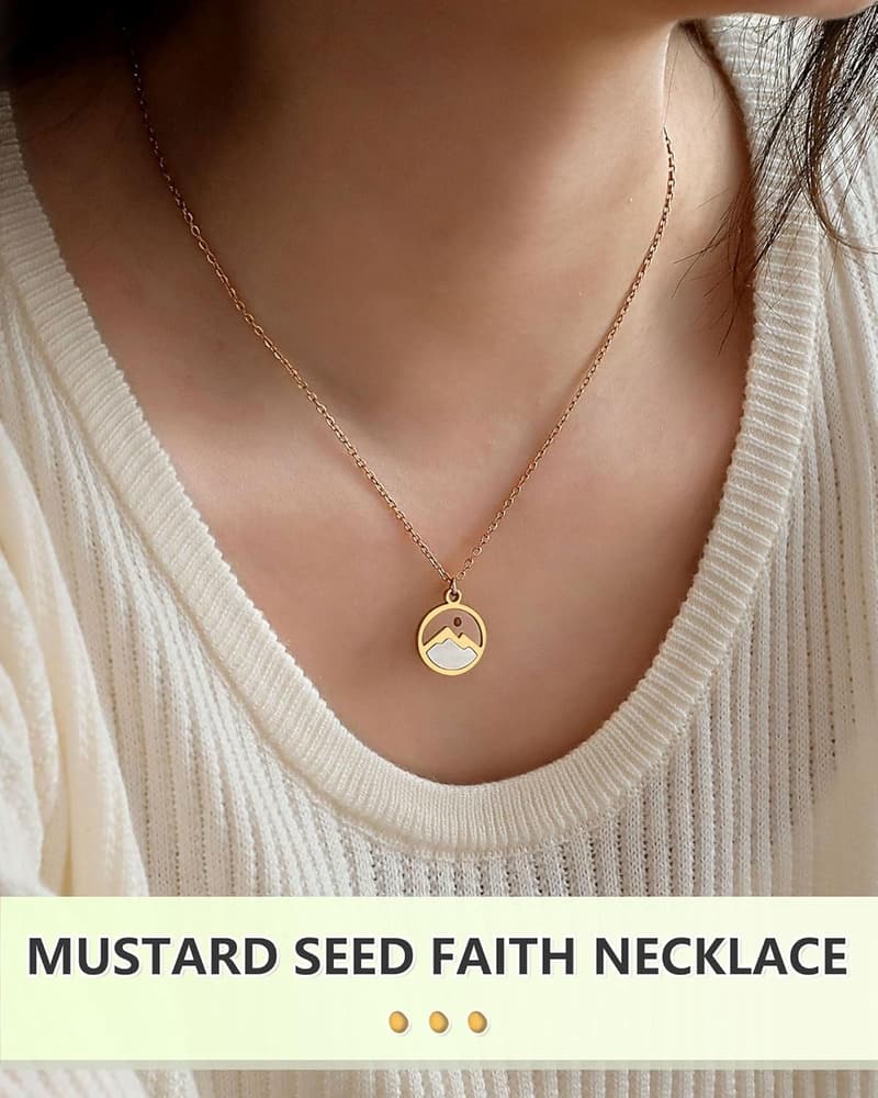 Faith-Inspired Love Necklace in Silver/Gold – Graduation Gift for Women