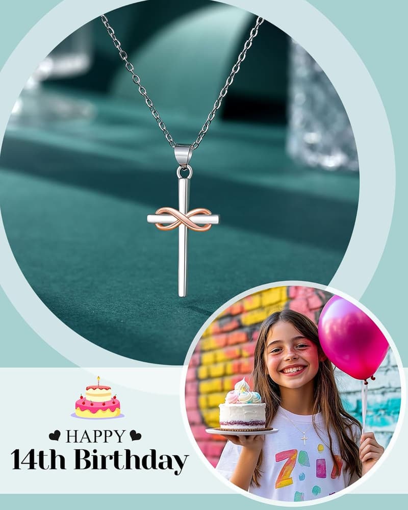 13th Birthday Necklace Gift for Girls