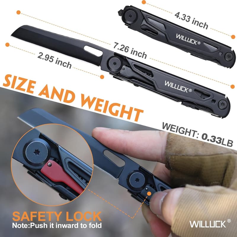 Portable Multitool Pocket Knife - Perfect Christmas Gift for Men