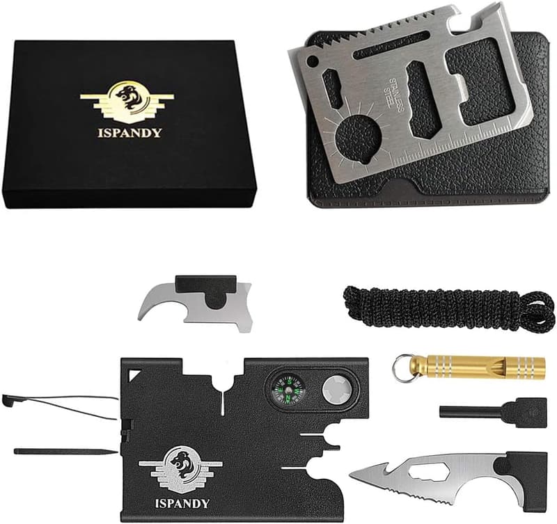 18-in-1 Credit Card Multitool - Perfect Gift for Dad