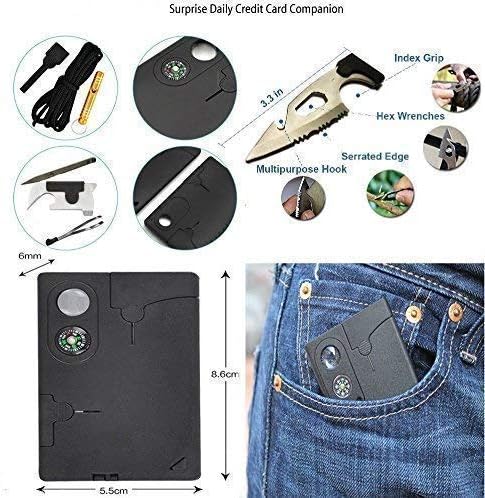 18-in-1 Credit Card Multitool - Perfect Gift for Dad