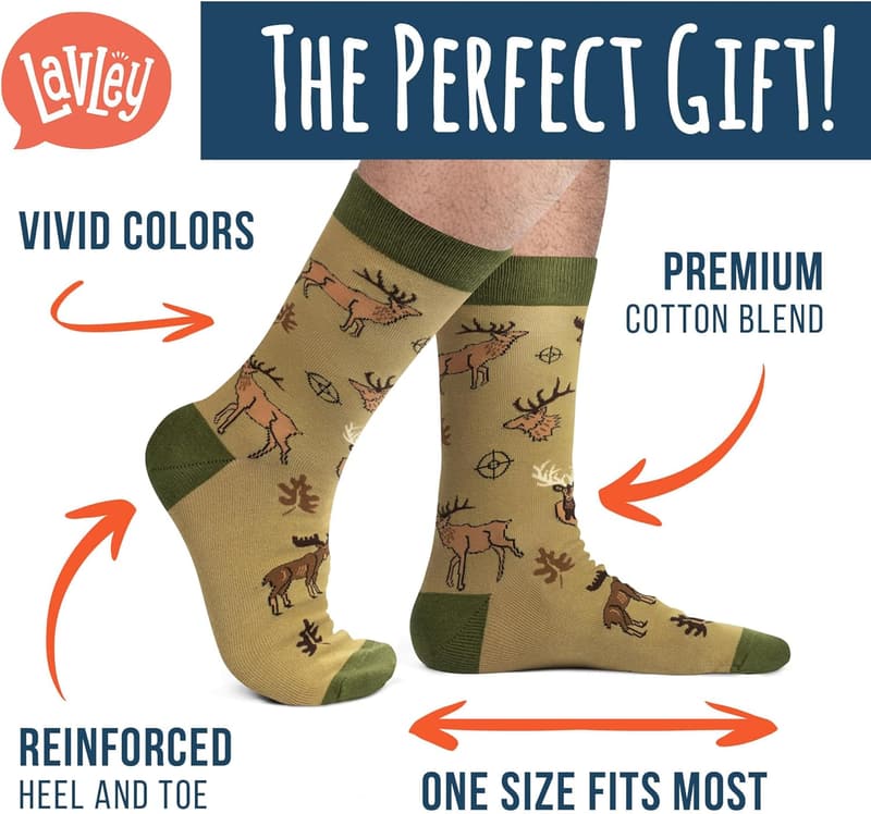Funny Socks - Unisex Gift for Men, Women & Teens