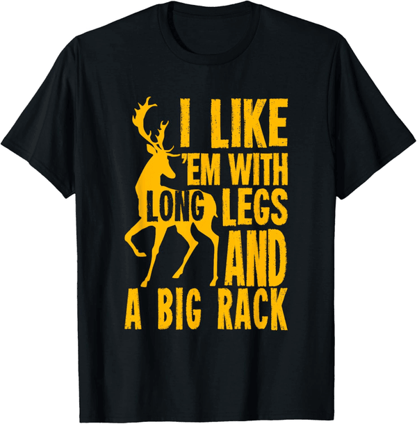 Hunters T-Shirt with Funny Deer Hunting Quote