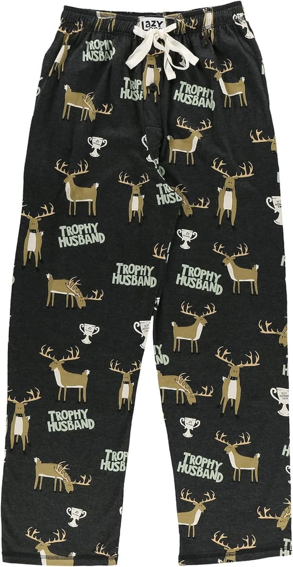 Men's Funny Lounge Pants - Lazy One Novelty Pajama Bottoms