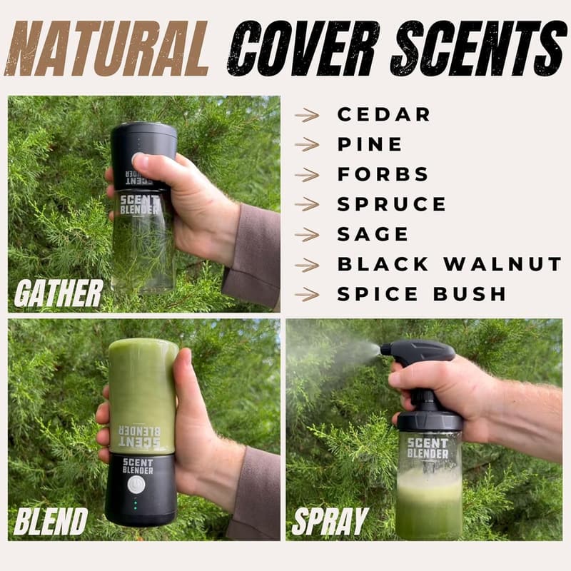 Hunting Cover Spray - Attractant for Deer, Bear & Elk