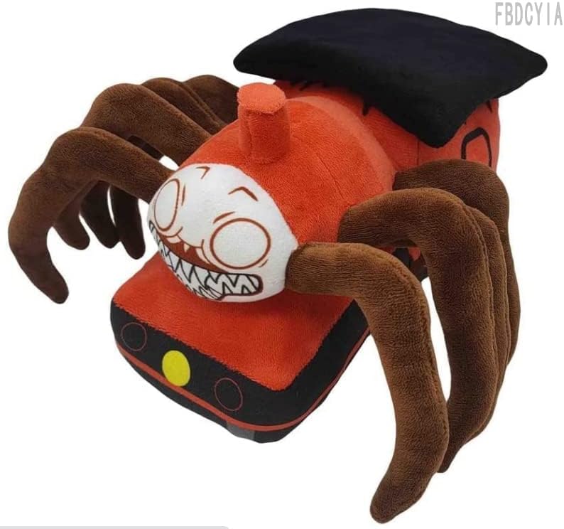 Spider Train Plush Toy for Kids - 8.7-Inch Charles Doll