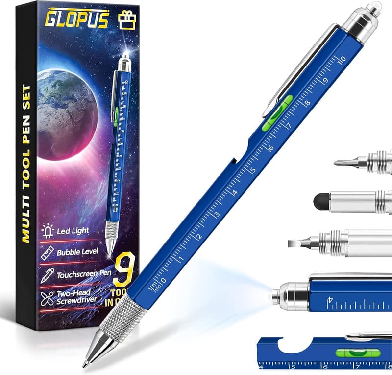 Father's Day 9-in-1 Multitool Pen - Unique Gift for Dads