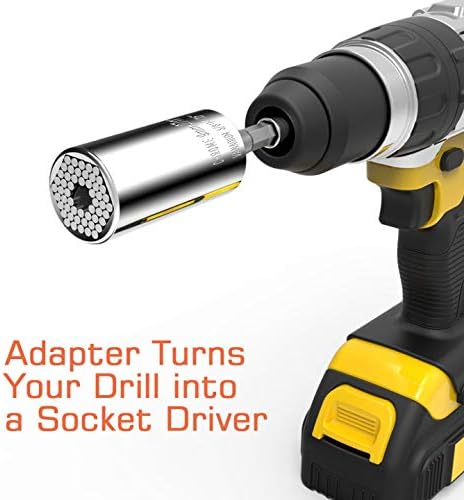 Universal Self-Adjusting Socket for DIY Tasks - Tools Gift for Men