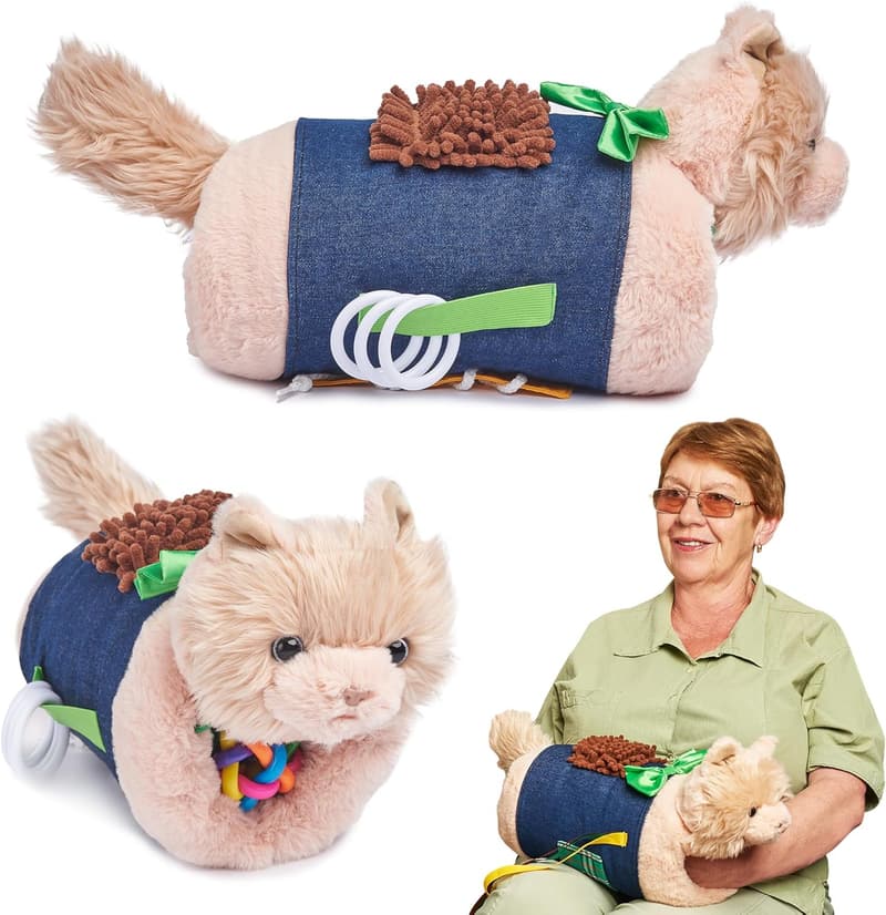 Fidget Blanket for Seniors with Dementia and Alzheimer's