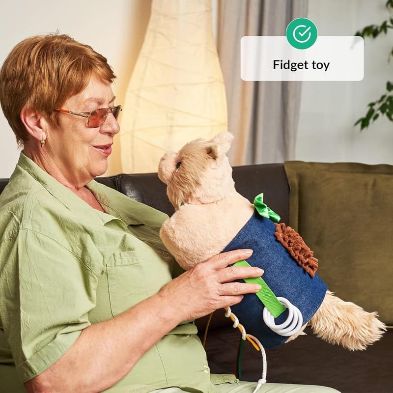Fidget Blanket for Seniors with Dementia and Alzheimer's