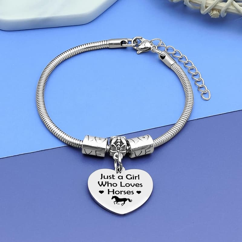 Animal Lover Bracelet for Women - Duck, Koala, Cow, Horse Designs